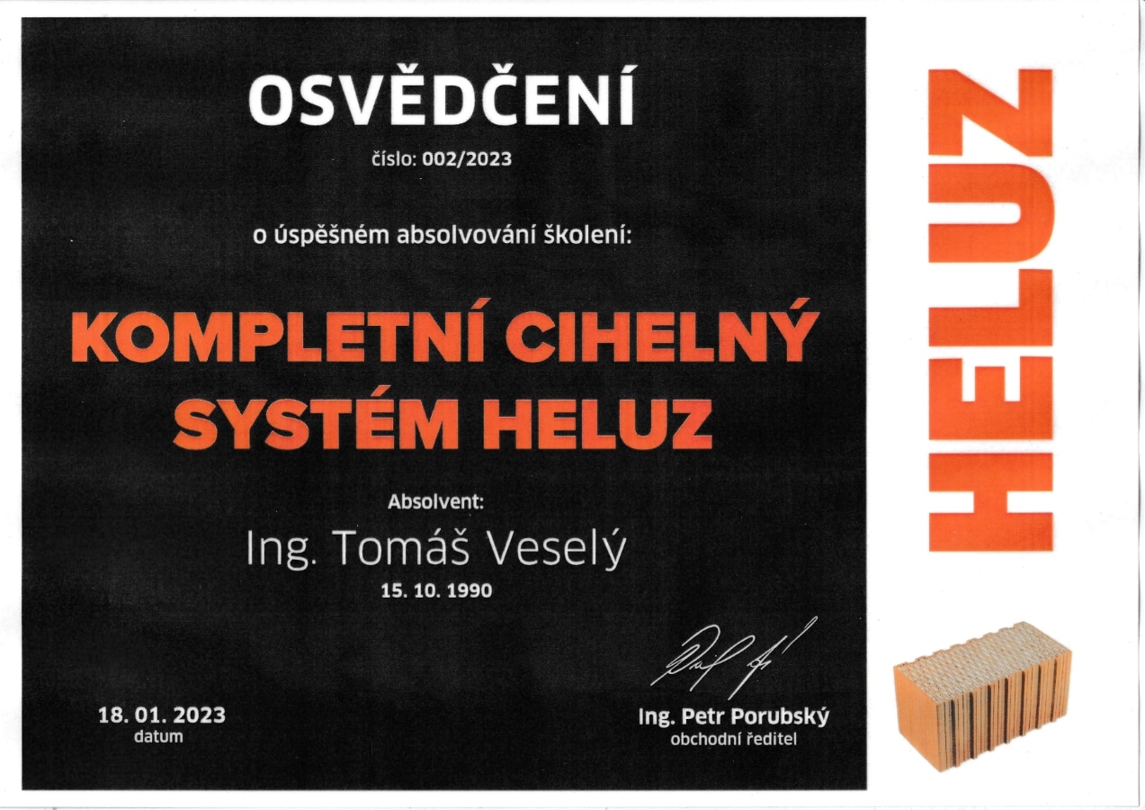 Realizace střechy od stavební firmy XESS Group
