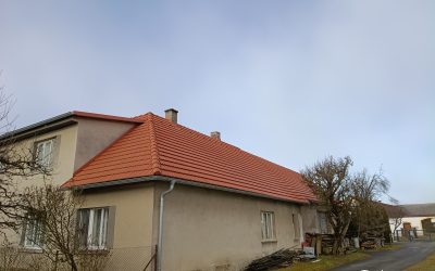 Rekonstrukce střechy na č.p 21